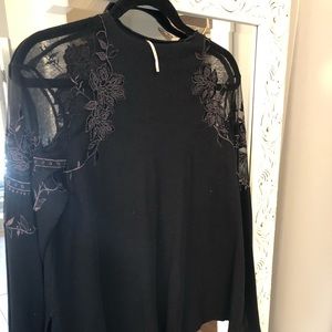 Free People black lace top
